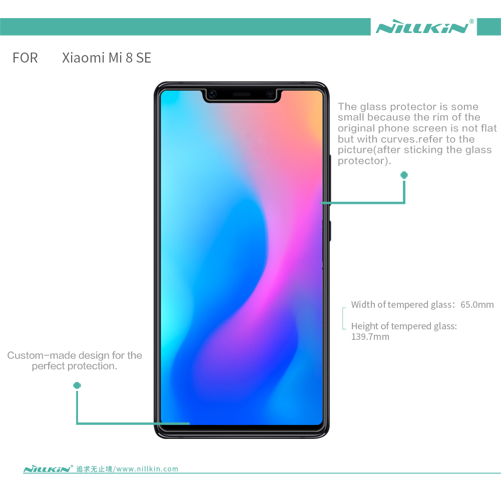 NILLKIN-Amazing-HPRO-Anti-Explosion-Tempered-Glass-Screen-Protector-For-Xiaomi-Mi8-SE-588-1309402-11